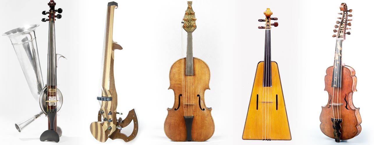 The violin origins and its cousin instruments - 3Dvarius